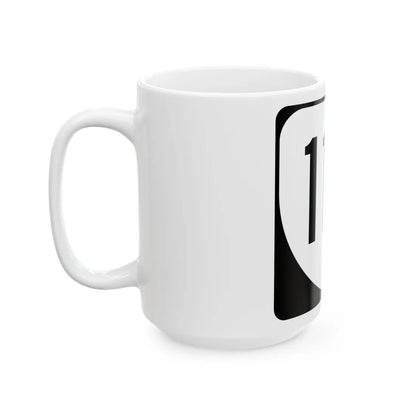 Virginia 110 1980 (Virginia) (Road Sign) White Coffee Mug - Go Mug Yourself