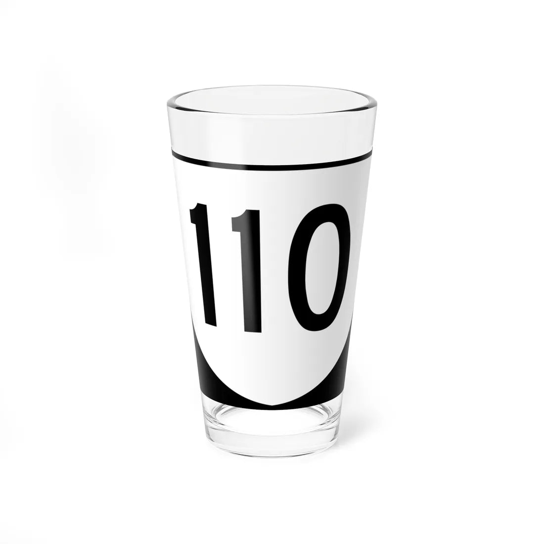 Virginia 110 (Virginia) (Road Sign) Pint Glss 16oz 16oz - Go Mug Yourself