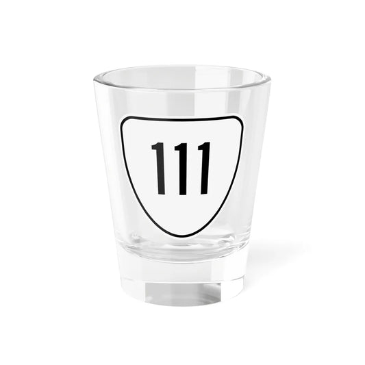 Virginia 111 1956 (Virginia) (Road Sign) Shot Glass 1.5oz 1.5oz - Go Mug Yourself