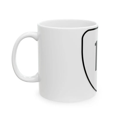 Virginia 111 1956 (Virginia) (Road Sign) White Coffee Mug - Go Mug Yourself