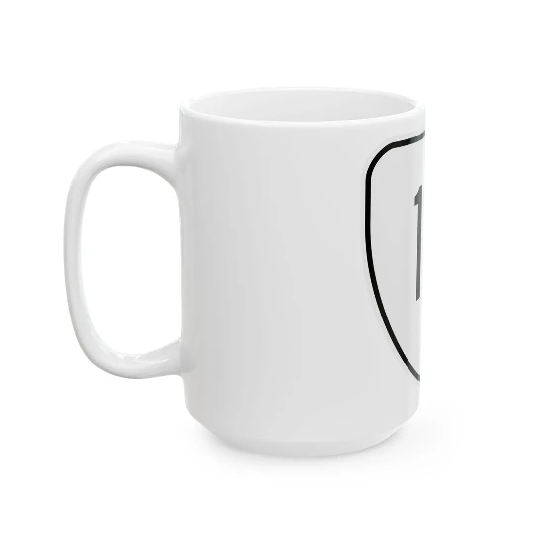 Virginia 111 1956 (Virginia) (Road Sign) White Coffee Mug - Go Mug Yourself