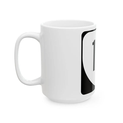 Virginia 111 1980 (Virginia) (Road Sign) White Coffee Mug - Go Mug Yourself