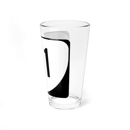 Virginia 111 (Virginia) (Road Sign) Pint Glass 16oz - Go Mug Yourself