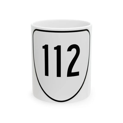 Virginia 112 1956 (Virginia) (Road Sign) White Coffee Mug 11oz - Go Mug Yourself