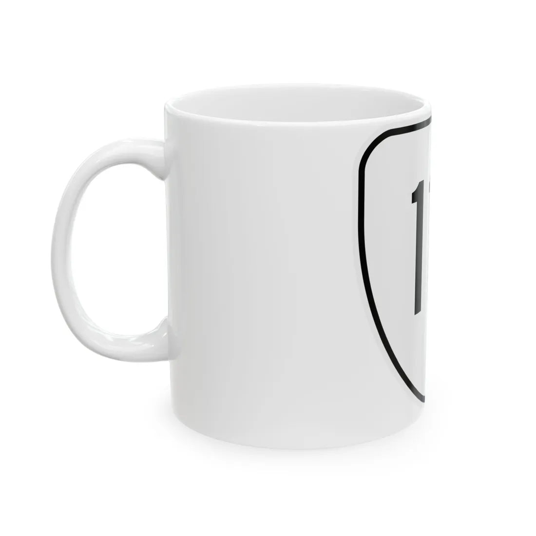 Virginia 112 1956 (Virginia) (Road Sign) White Coffee Mug - Go Mug Yourself