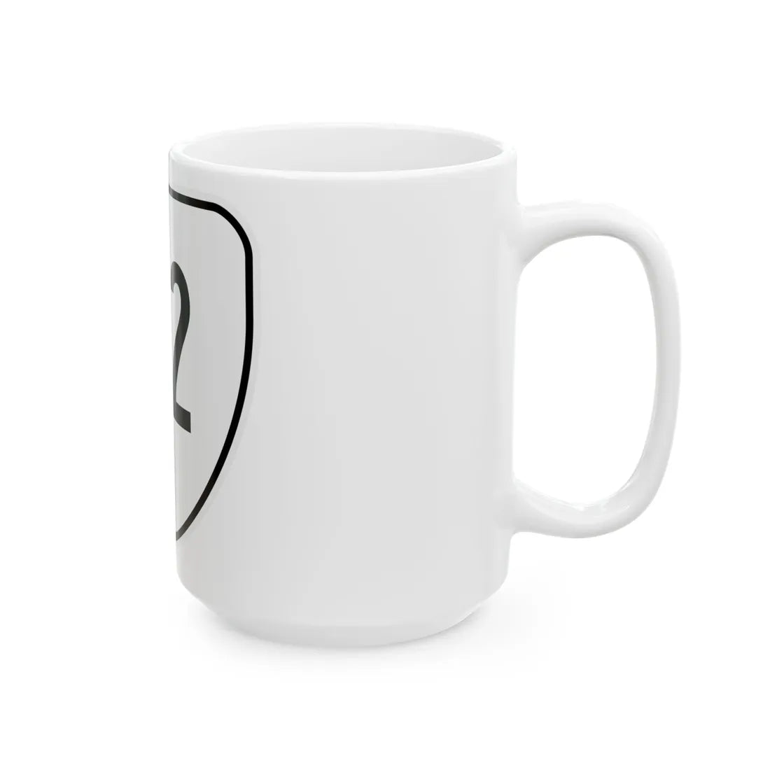 Virginia 112 1956 (Virginia) (Road Sign) White Coffee Mug - Go Mug Yourself