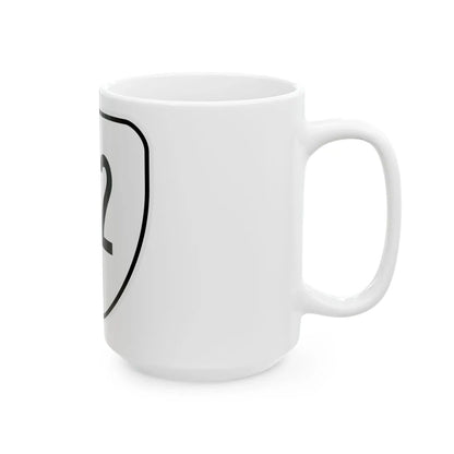 Virginia 112 1956 (Virginia) (Road Sign) White Coffee Mug - Go Mug Yourself