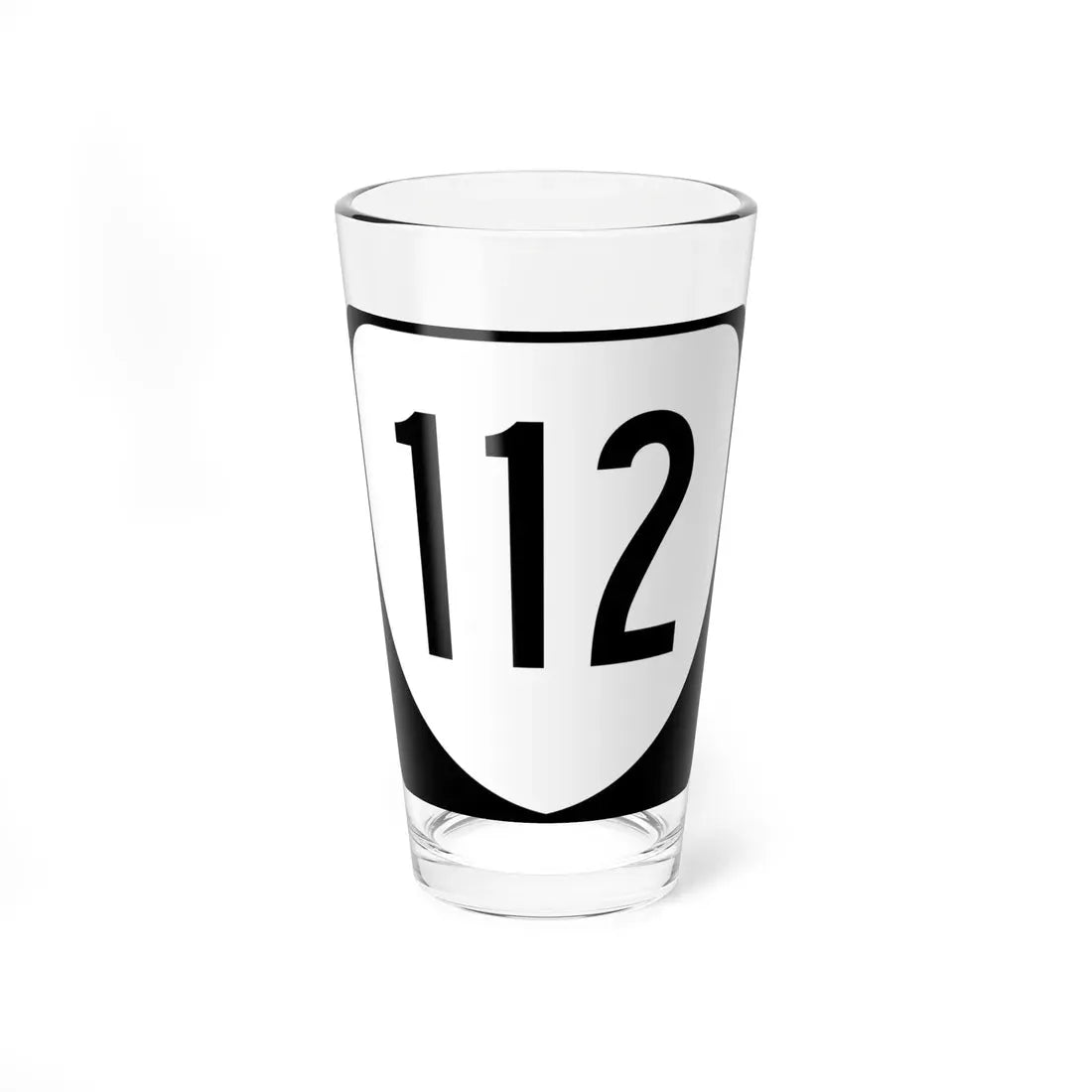 Virginia 112 1980 (Virginia) (Road Sign) Pint Glass 16oz 16oz - Go Mug Yourself