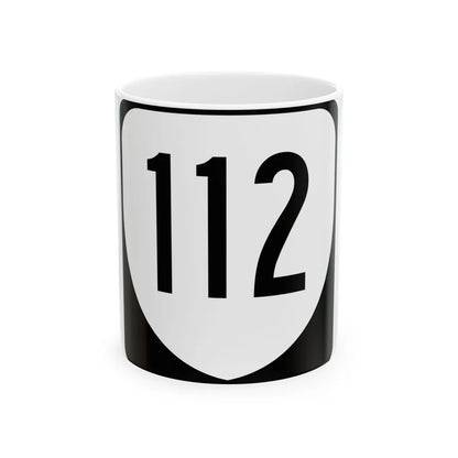 Virginia 112 1980 (Virginia) (Road Sign) White Coffee Mug 11oz - Go Mug Yourself