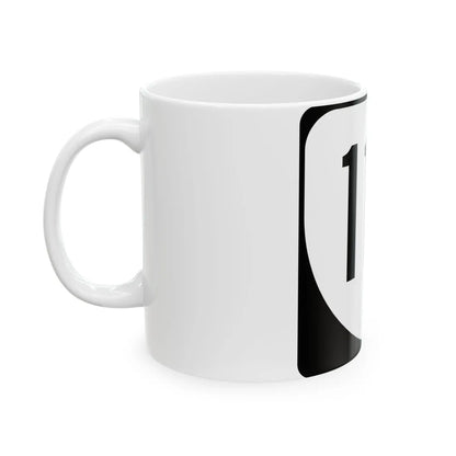 Virginia 112 1980 (Virginia) (Road Sign) White Coffee Mug - Go Mug Yourself