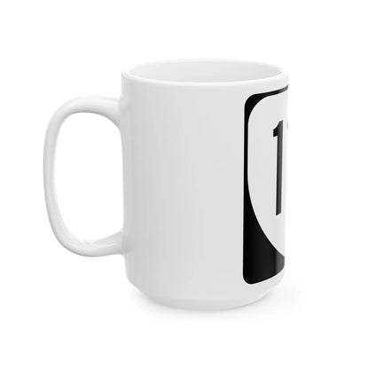 Virginia 112 1980 (Virginia) (Road Sign) White Coffee Mug - Go Mug Yourself