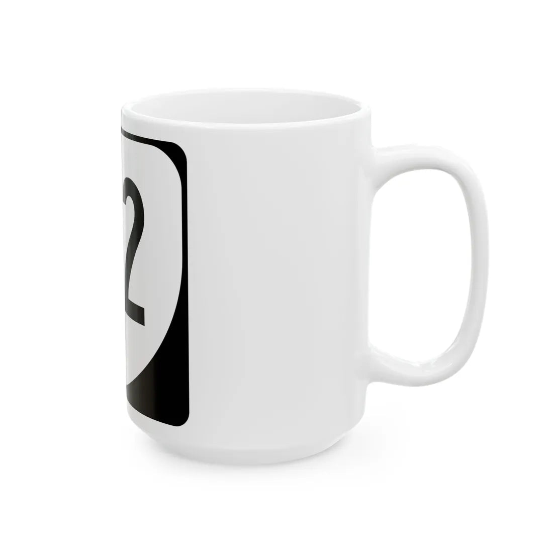 Virginia 112 1980 (Virginia) (Road Sign) White Coffee Mug - Go Mug Yourself