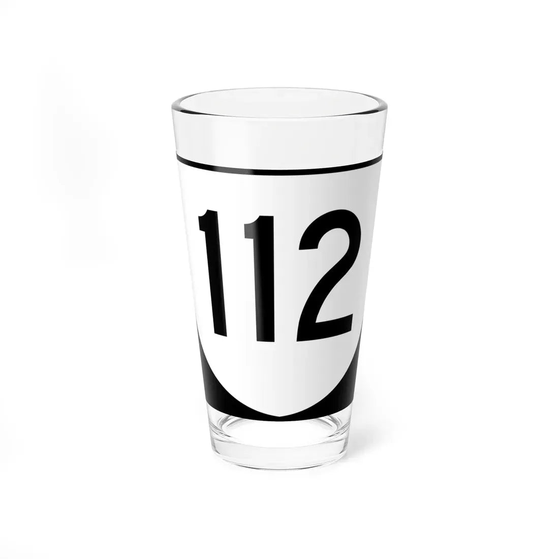 Virginia 112 (Virginia) (Road Sign) Pint Glass 16oz 16oz - Go Mug Yourself
