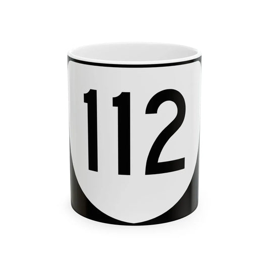 Virginia 112 (Virginia) (Road Sign) White Coffee Mug 11oz - Go Mug Yourself