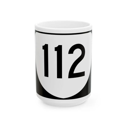 Virginia 112 (Virginia) (Road Sign) White Coffee Mug 15oz - Go Mug Yourself