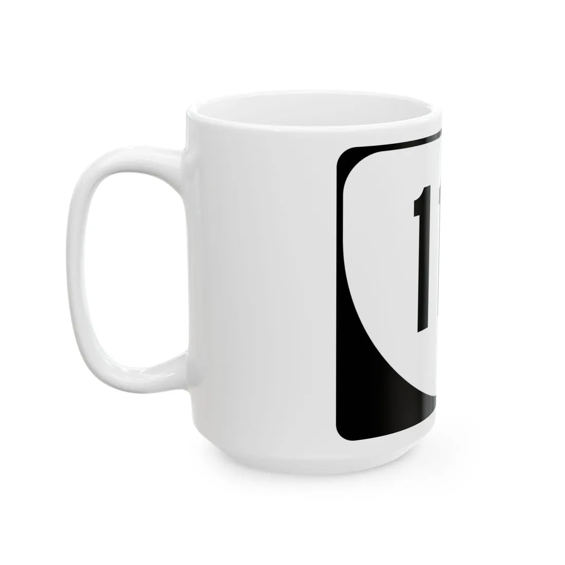 Virginia 112 (Virginia) (Road Sign) White Coffee Mug - Go Mug Yourself