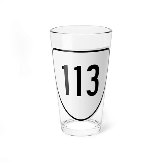 Virginia 113 1956 (Virginia) (Road Sign) Pint Glss 16oz 16oz - Go Mug Yourself