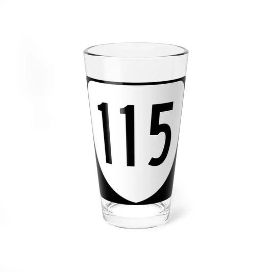 Virginia 115 1980 (Virginia) (Road Sign) Pint Glass 16oz 16oz - Go Mug Yourself