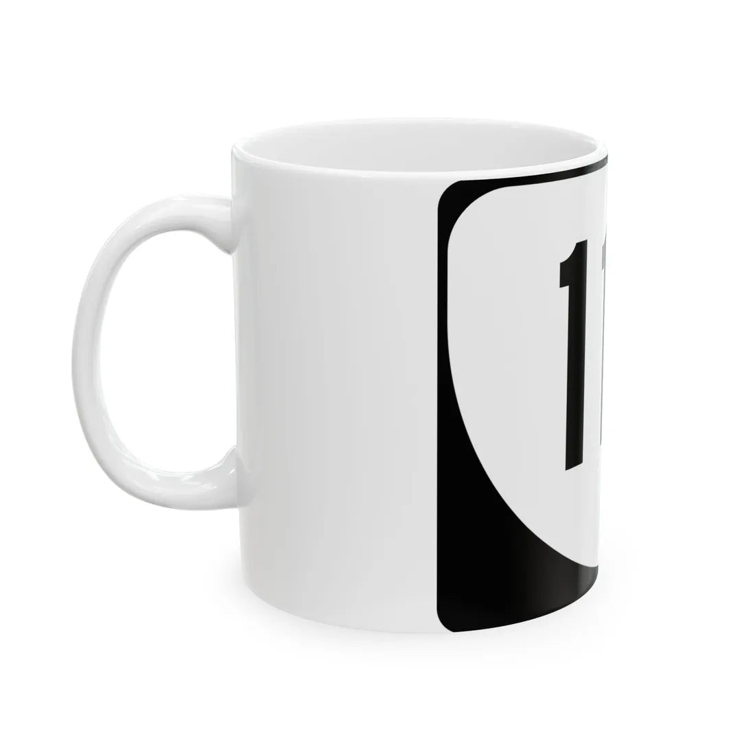 Virginia 115 (Virginia) (Road Sign) White Coffee Mug - Go Mug Yourself