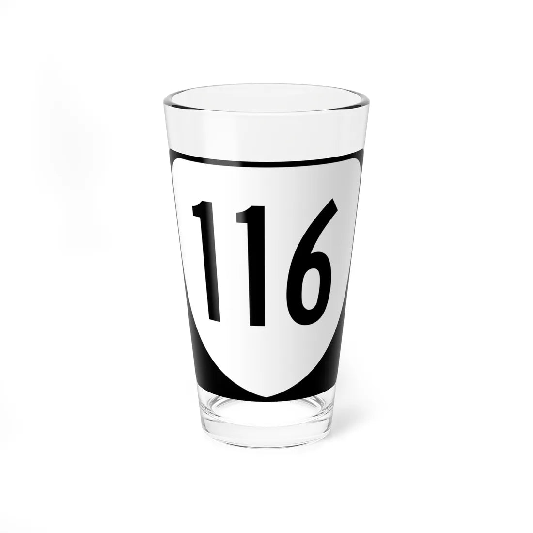 Virginia 116 1980 (Virginia) (Road Sign) Pint Glss 16oz 16oz - Go Mug Yourself