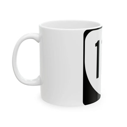 Virginia 116 1980 (Virginia) (Road Sign) White Coffee Mug - Go Mug Yourself