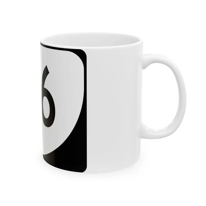Virginia 116 (Virginia) (Road Sign) White Coffee Mug - Go Mug Yourself