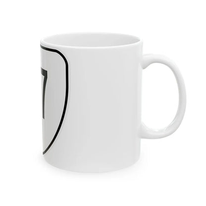 Virginia 117 1956 (Virginia) (Road Sign) White Coffee Mug - Go Mug Yourself