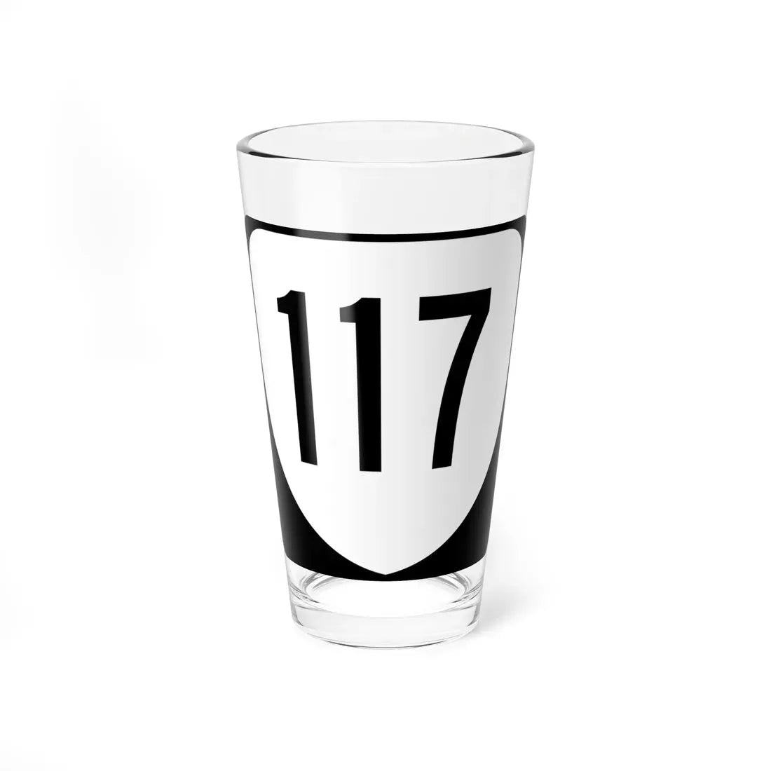 Virginia 117 1980 (Virginia) (Road Sign) Pint Glass 16oz 16oz - Go Mug Yourself