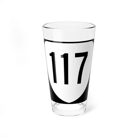Virginia 117 1980 (Virginia) (Road Sign) Pint Glass 16oz 16oz - Go Mug Yourself