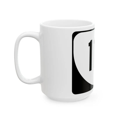 Virginia 117 (Virginia) (Road Sign) White Coffee Mug - Go Mug Yourself