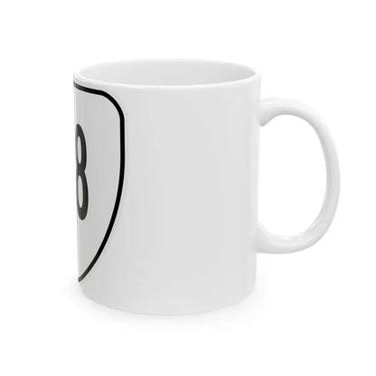 Virginia 118 1956 (Virginia) (Road Sign) White Coffee Mug - Go Mug Yourself