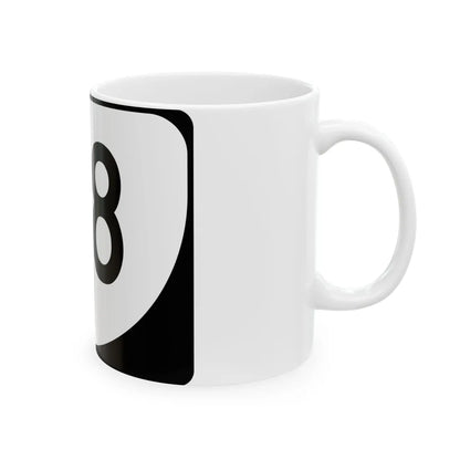 Virginia 118 (Virginia) (Road Sign) White Coffee Mug - Go Mug Yourself