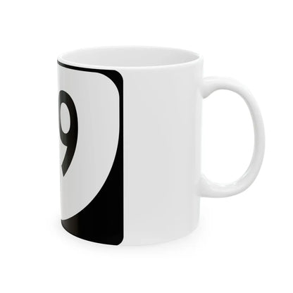 Virginia 119 (Virginia) (Road Sign) White Coffee Mug - Go Mug Yourself