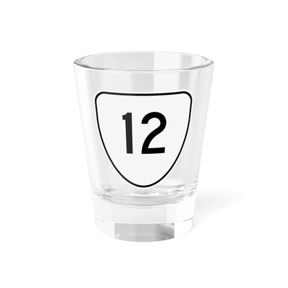 Virginia 12 1956 (Virginia) (Road Sign) Shot Glass 1.5oz 1.5oz - Go Mug Yourself