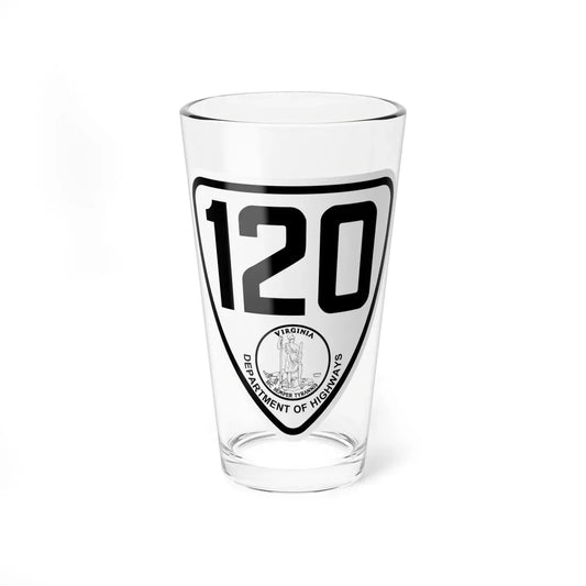 Virginia 120 1924 (Virginia) (Road Sign) Pint Glass 16oz 16oz - Go Mug Yourself