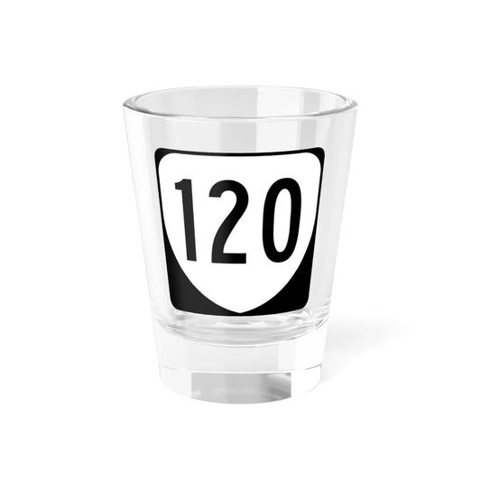 Virginia 120 1980 (Virginia) (Road Sign) Shot Glass 1.5oz 1.5oz - Go Mug Yourself