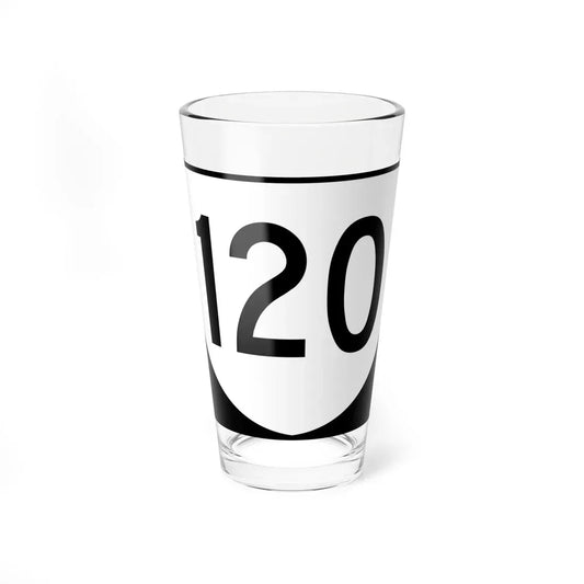 Virginia 120 (Virginia) (Road Sign) Pint Glass 16oz 16oz - Go Mug Yourself