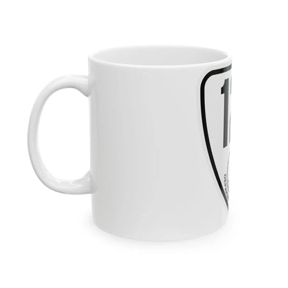 Virginia 121 1924 (Virginia) (Road Sign) White Coffee Mug - Go Mug Yourself