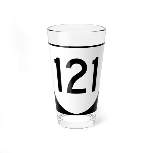 Virginia 121 (Virginia) (Road Sign) Pint Glass 16oz 16oz - Go Mug Yourself