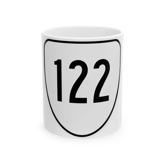 Virginia 122 1956 (Virginia) (Road Sign) White Coffee Mug 11oz - Go Mug Yourself