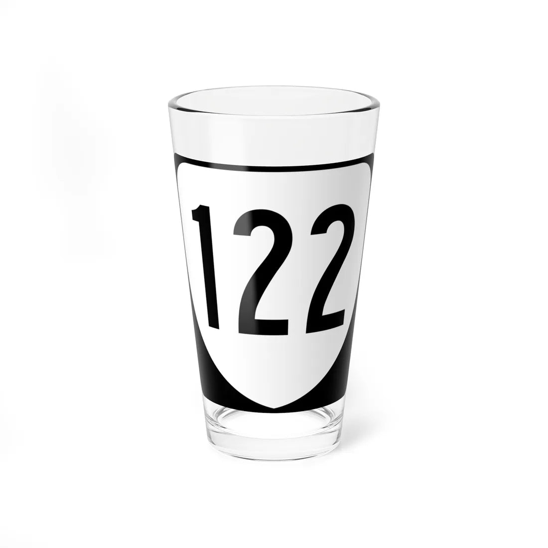 Virginia 122 1980 (Virginia) (Road Sign) Pint Glss 16oz 16oz - Go Mug Yourself