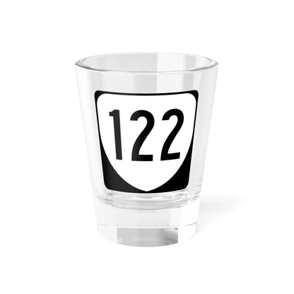 Virginia 122 1980 (Virginia) (Road Sign) Shot Glass 1.5oz 1.5oz - Go Mug Yourself