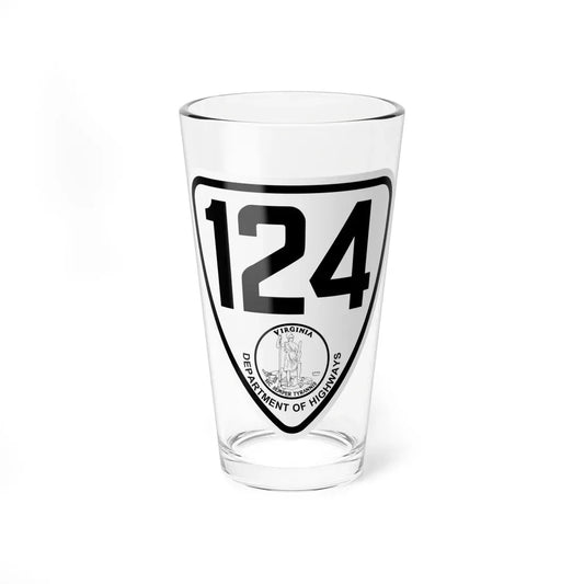 Virginia 124 1924 (Virginia) (Road Sign) Pint Glass 16oz 16oz - Go Mug Yourself