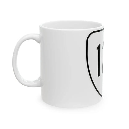 Virginia 124 1956 (Virginia) (Road Sign) White Coffee Mug - Go Mug Yourself