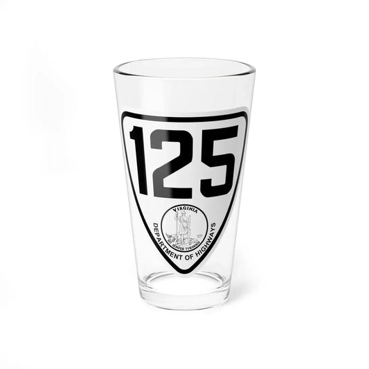 Virginia 125 1924 (Virginia) (Road Sign) Pint Glass 16oz 16oz - Go Mug Yourself