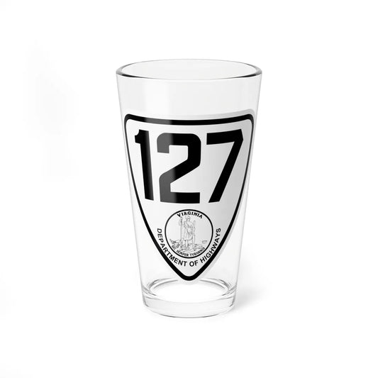 Virginia 127 1924 (Virginia) (Road Sign) Pint Glss 16oz 16oz - Go Mug Yourself