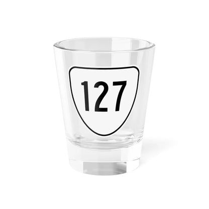 Virginia 127 1956 (Virginia) (Road Sign) Shot Glass 1.5oz 1.5oz - Go Mug Yourself