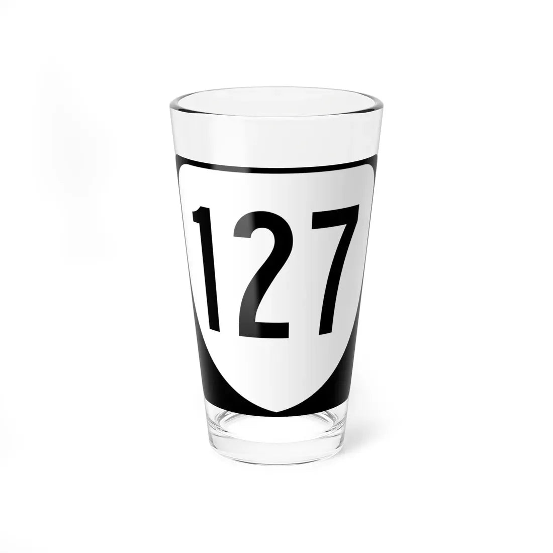 Virginia 127 1980 (Virginia) (Road Sign) Pint Glass 16oz 16oz - Go Mug Yourself