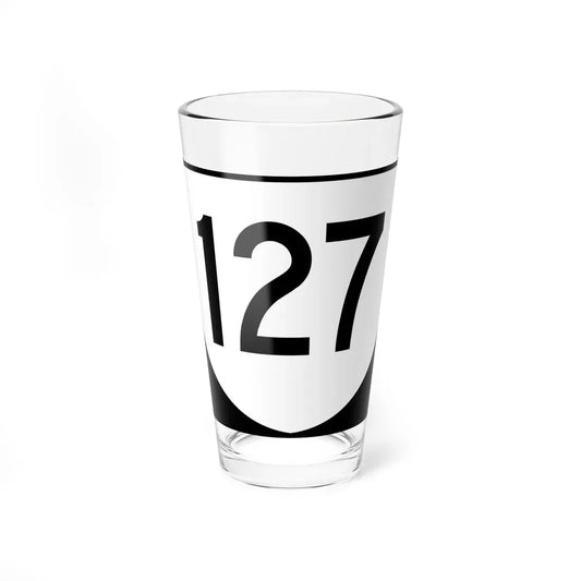 Virginia 127 (Virginia) (Road Sign) Pint Glass 16oz 16oz - Go Mug Yourself