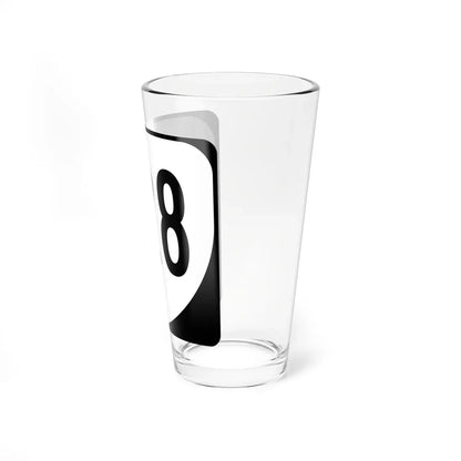 Virginia 128 1980 (Virginia) (Road Sign) Pint Glass 16oz - Go Mug Yourself